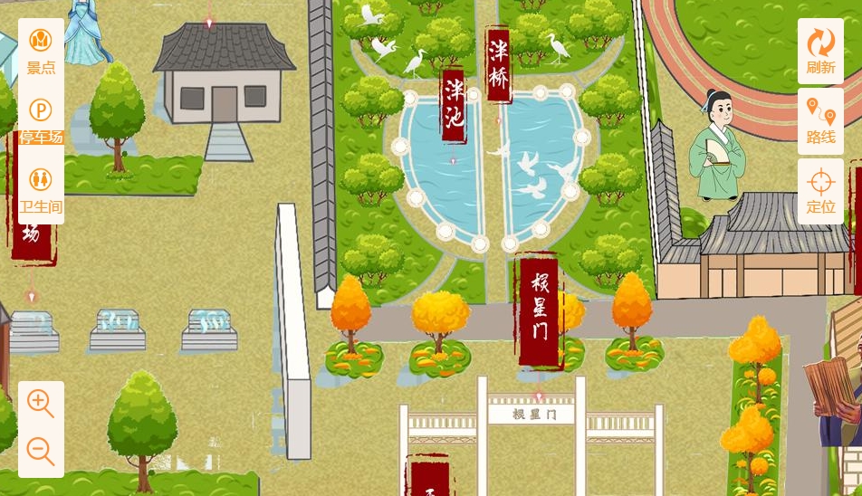 海州手绘地图景区语音讲解导览系统：智慧景区建设的基石